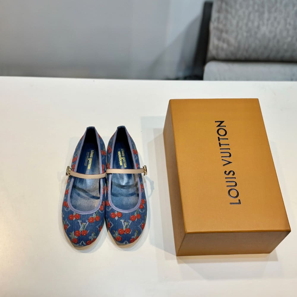 LV x TM Romy ballet flats