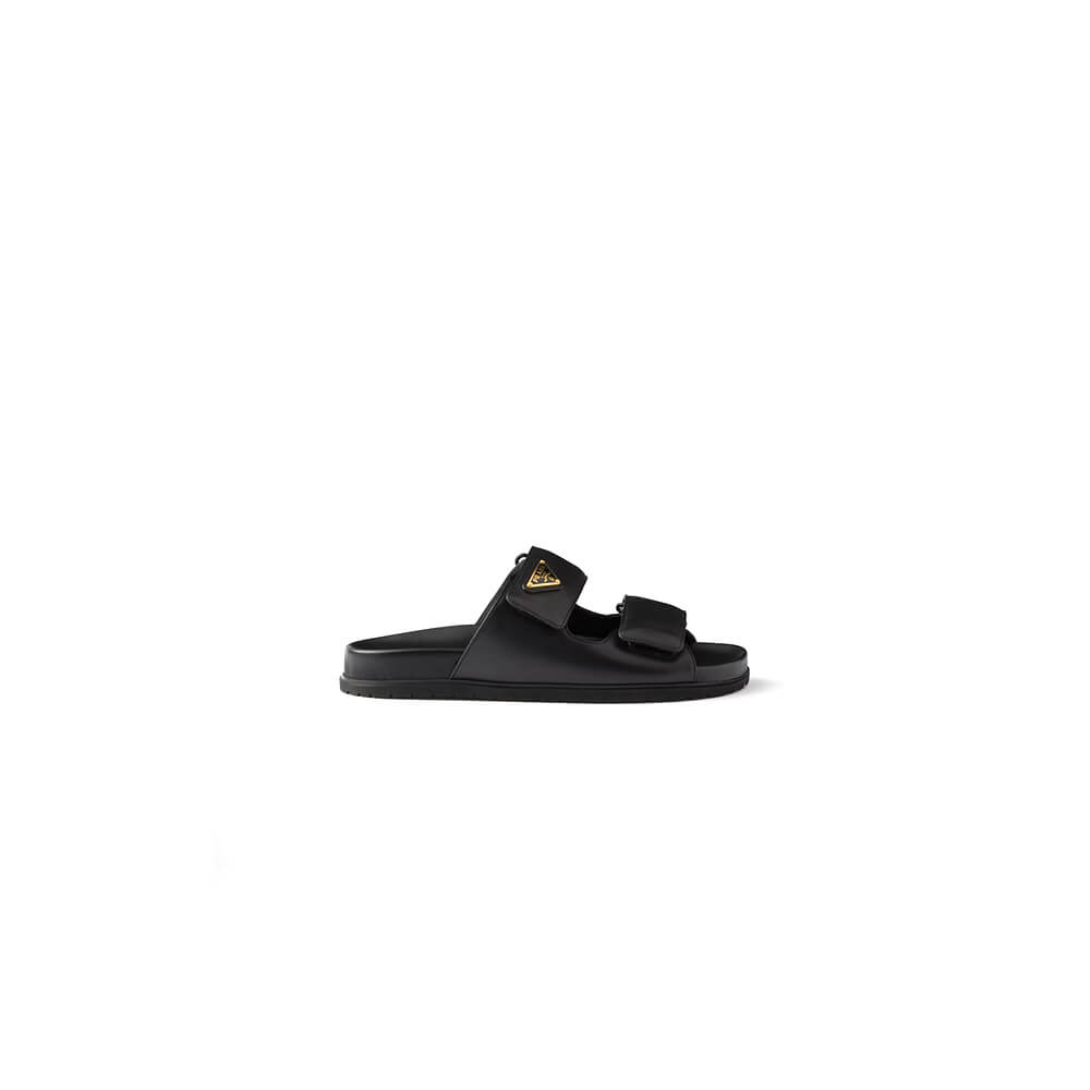 PRADA Nappa leather slides